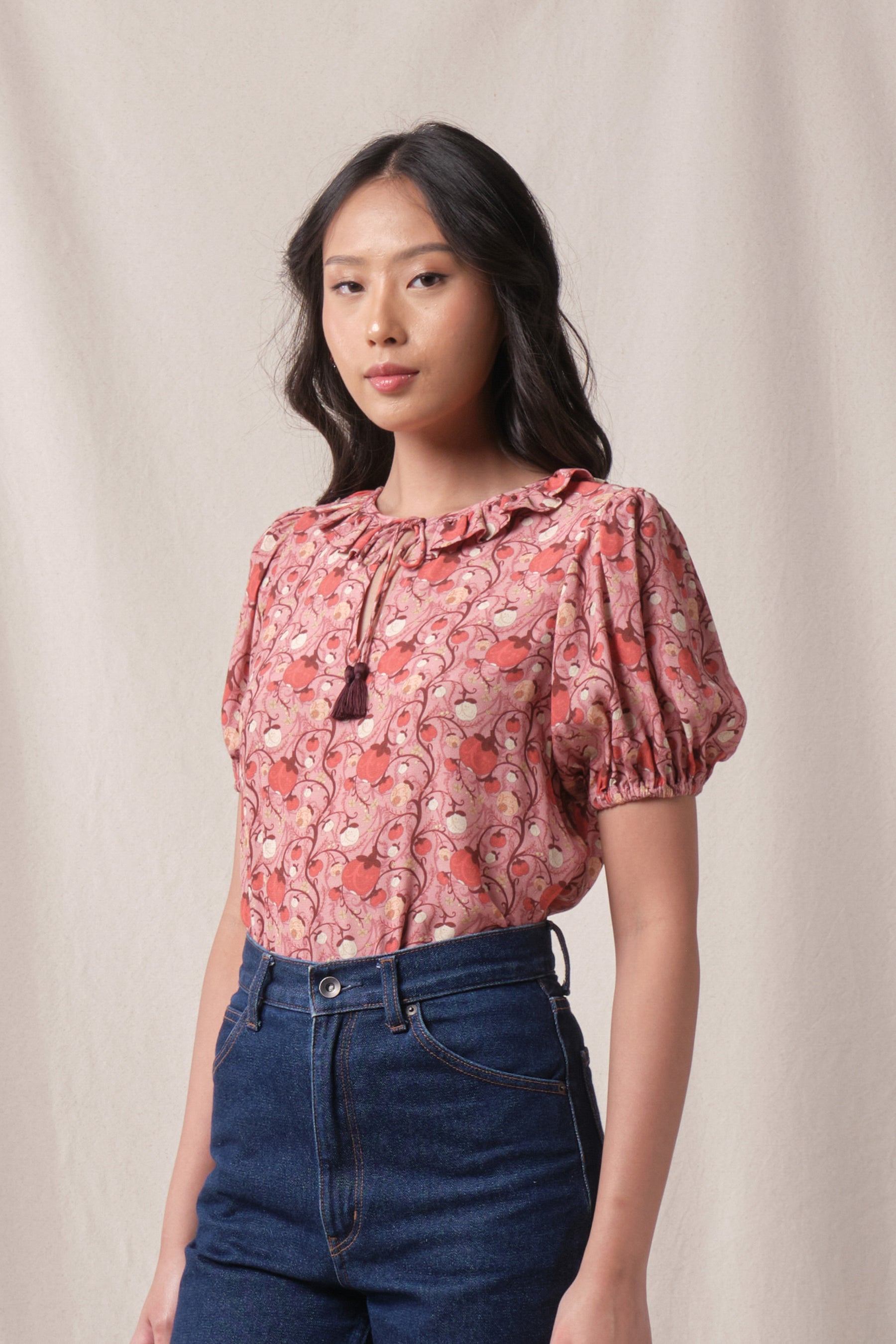 ROSIE Top in Pink Manggis