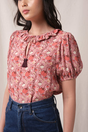 ROSIE Top in Pink Manggis