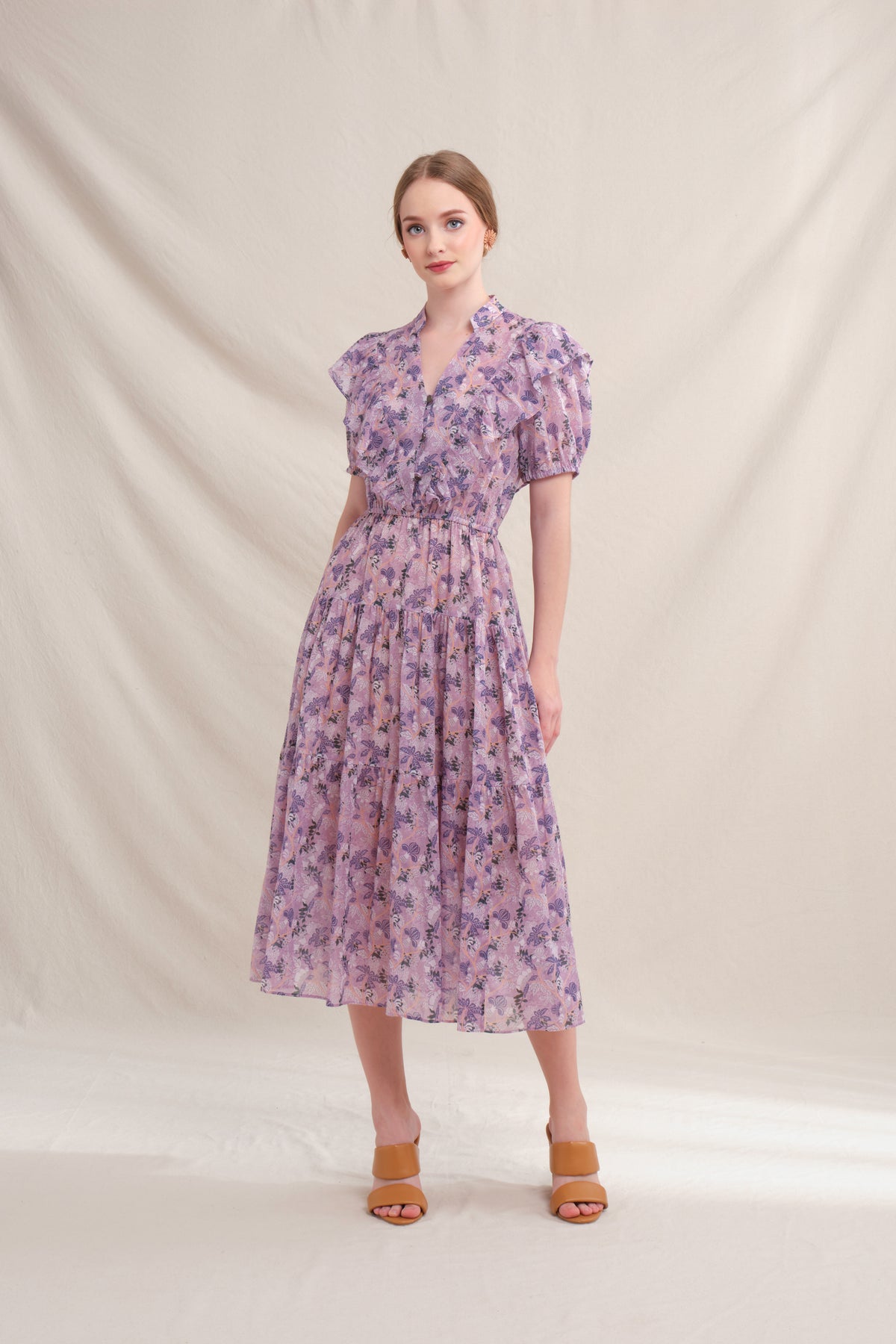 RUI Dress in Lavender Ashar