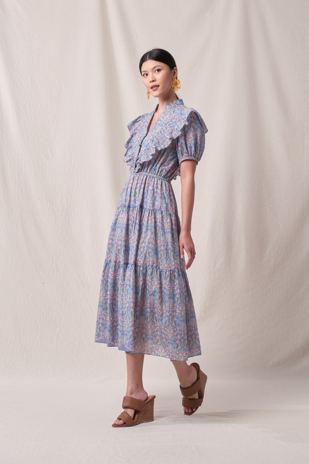 RUI Dress in Purple Segara