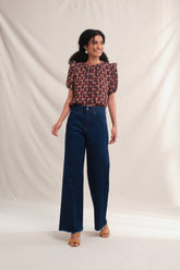 SAIA Top in Red Saeran