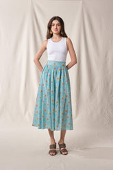 SALIMA Skirt in Blue Mentari
