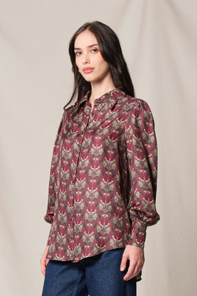SALLY Top in Red Sumpang