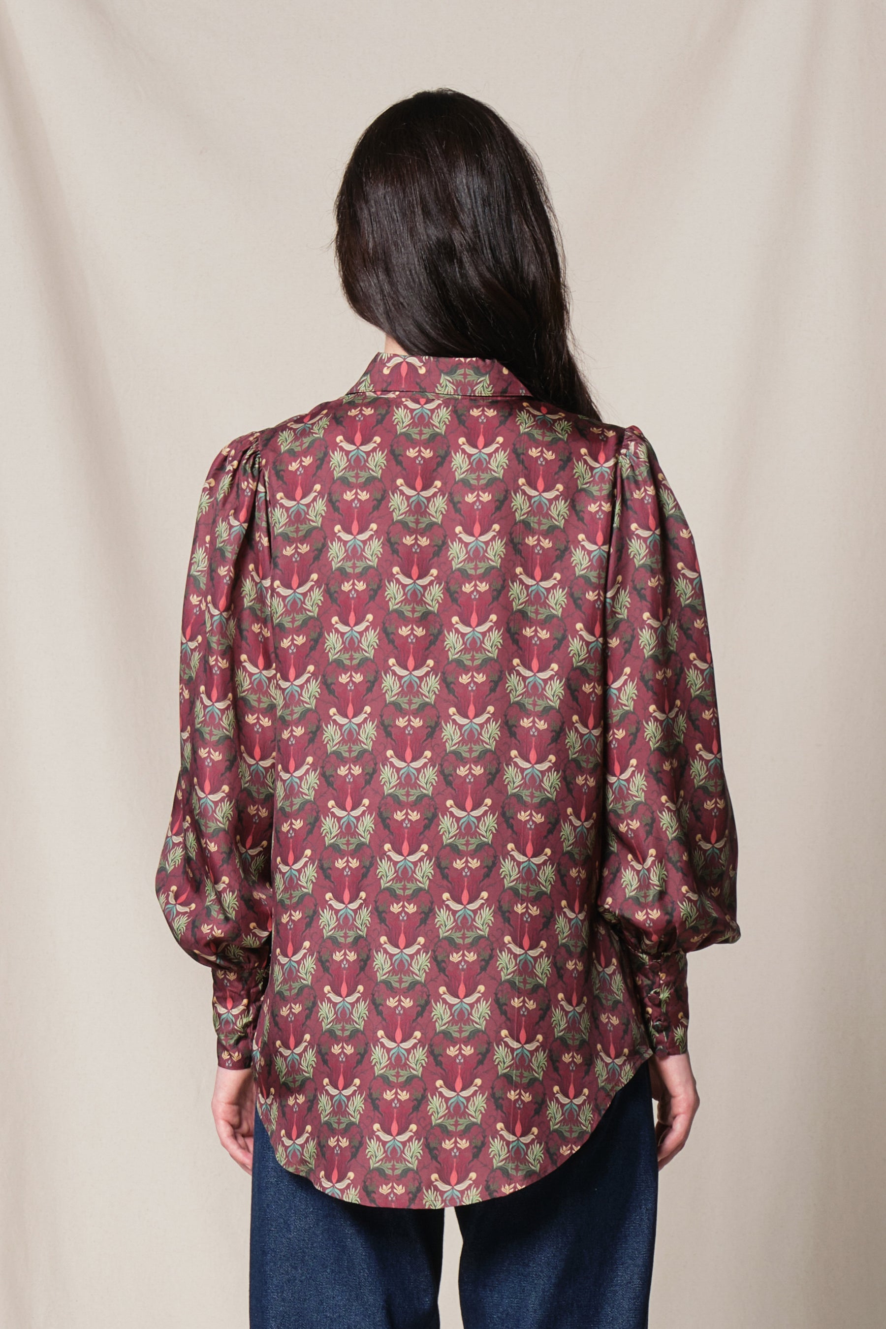 SALLY Top in Red Sumpang