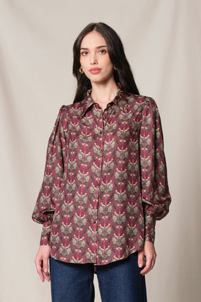 SALLY Top in Red Sumpang