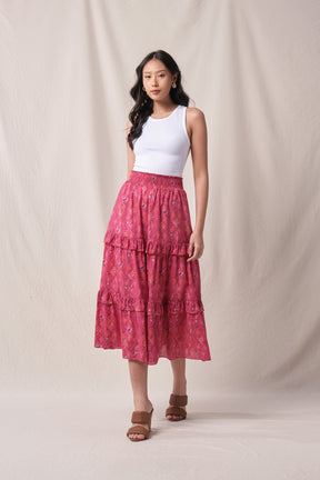 SANDY Skirt in Fuschia Penyu