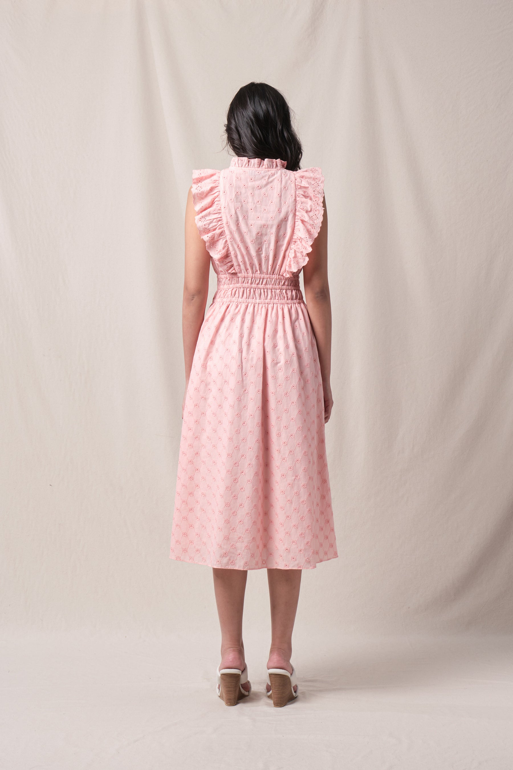 SANIYA Dress in Pink Kamen