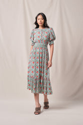TALIA Dress in Mint Manggis