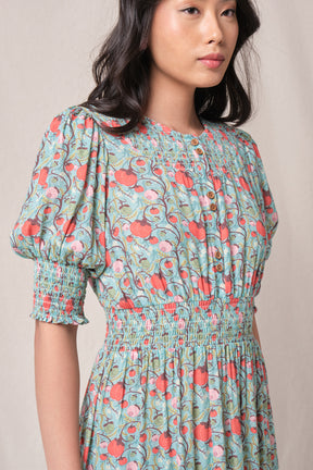 TALIA Dress in Mint Manggis