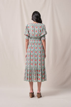 TALIA Dress in Mint Manggis