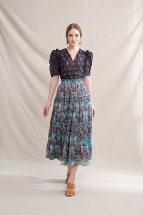 TAMI Top in Black Murai