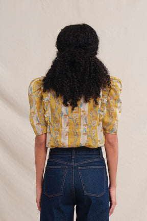TAMI Top in Yellow Jalapa