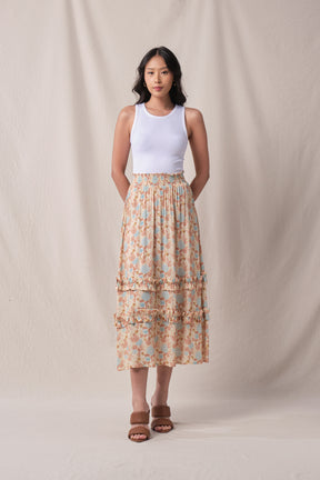 TAYLOR Skirt in Beige Marigold