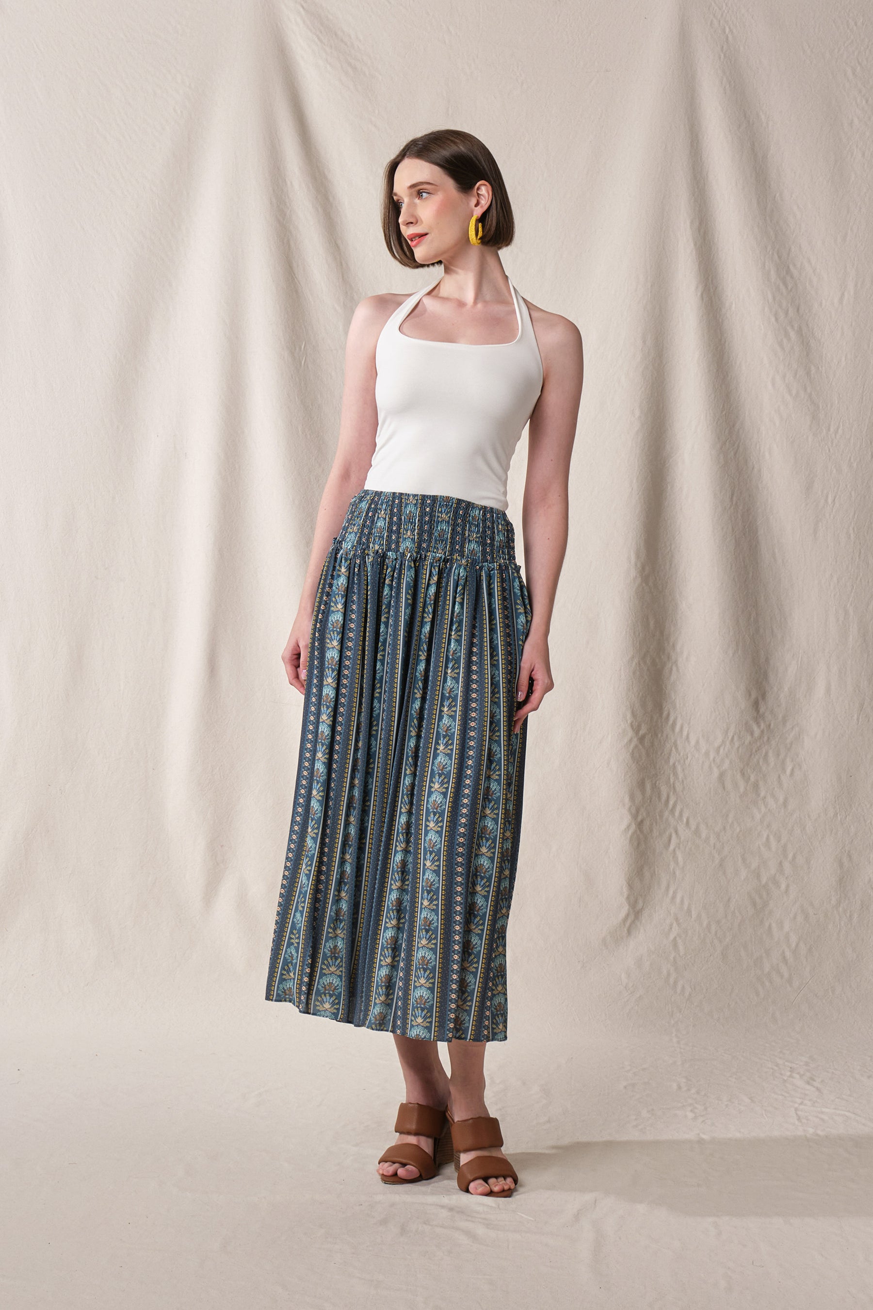 TIMMY Skirt in Blue Silpa