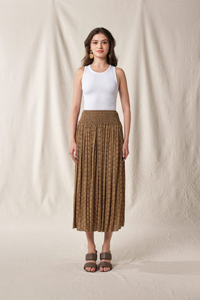 TIMMY Skirt in Khaki Tebu