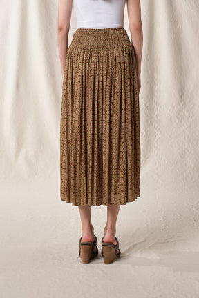 TIMMY Skirt in Khaki Tebu