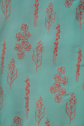 KIANA Dress in Blue Tulu