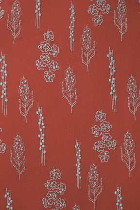 VARAYA Dress in Terracotta Tulu