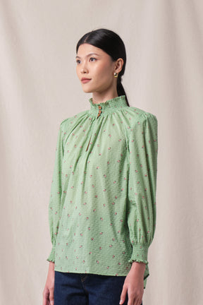 VERA Top in Green Canang