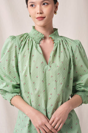 VERA Top in Green Canang