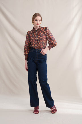 VERA Top in Red Saeran