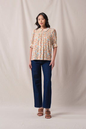 WANDA Top in Beige Marigold