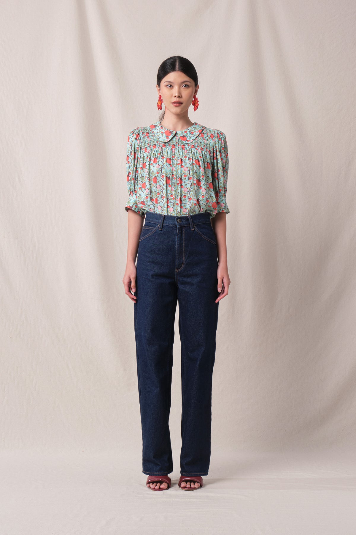 WANDA Top in Mint Manggis