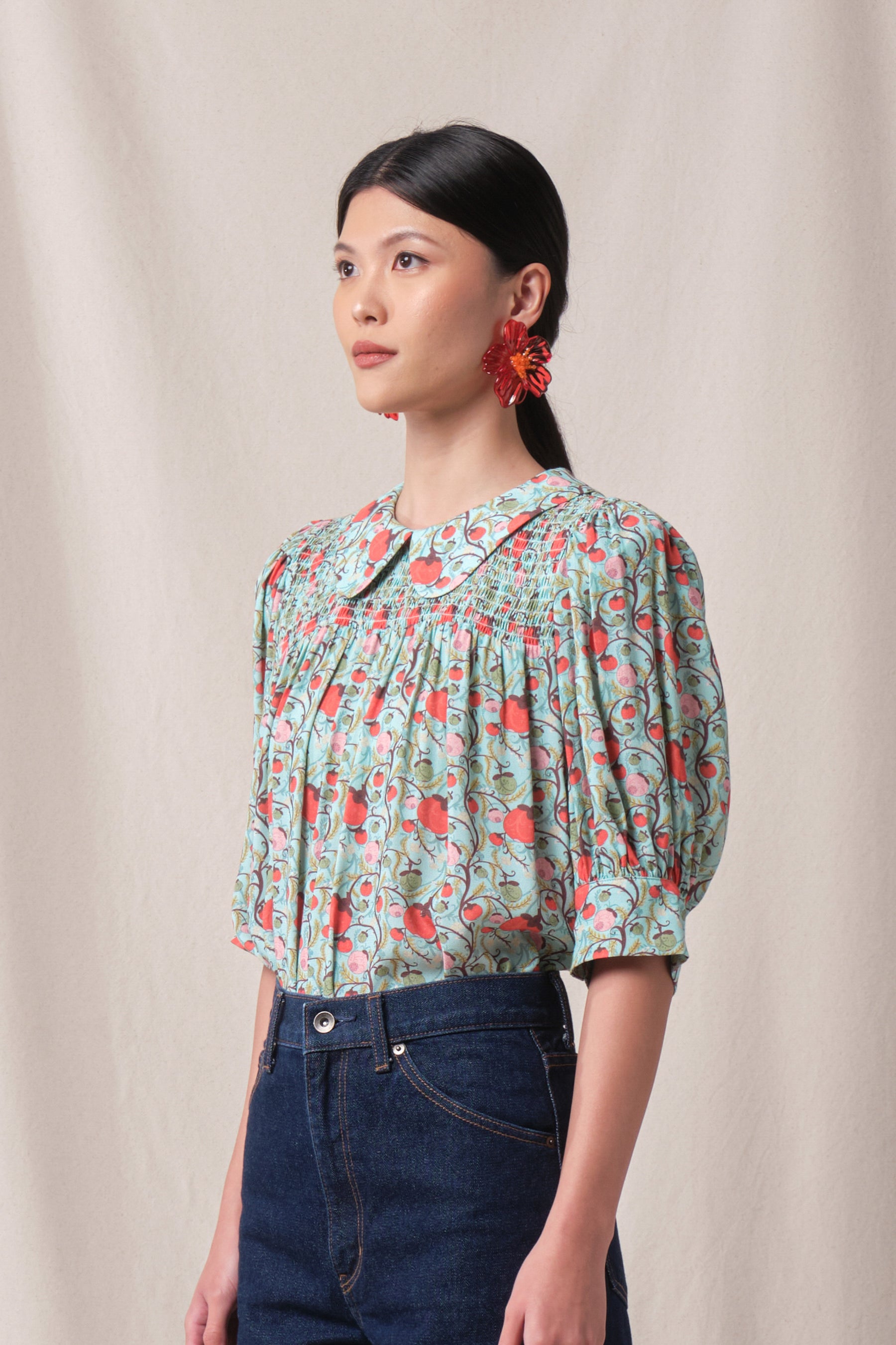 WANDA Top in Mint Manggis