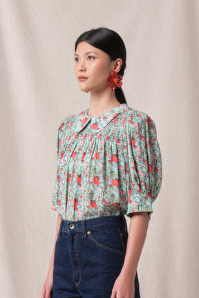 WANDA Top in Mint Manggis