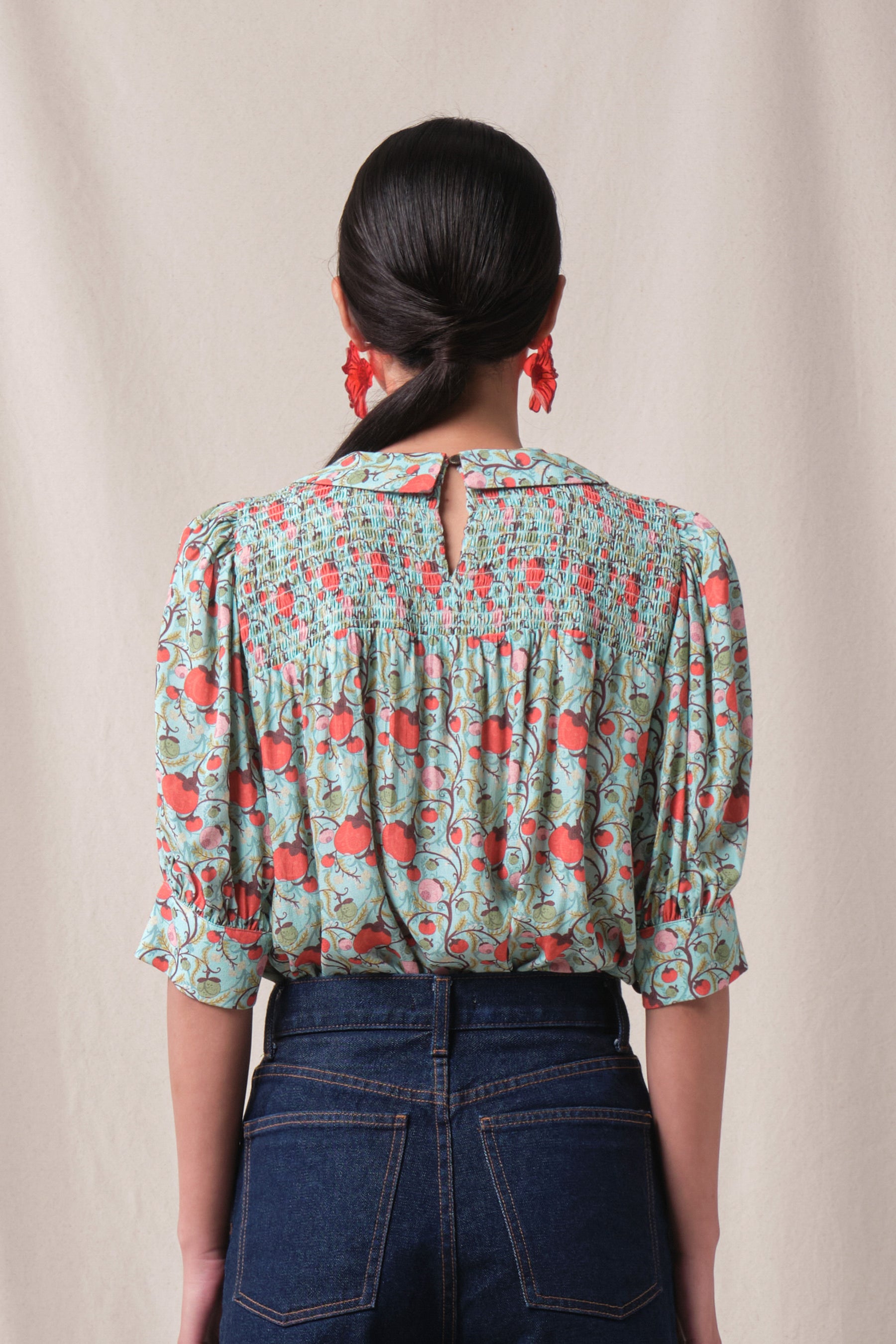 WANDA Top in Mint Manggis