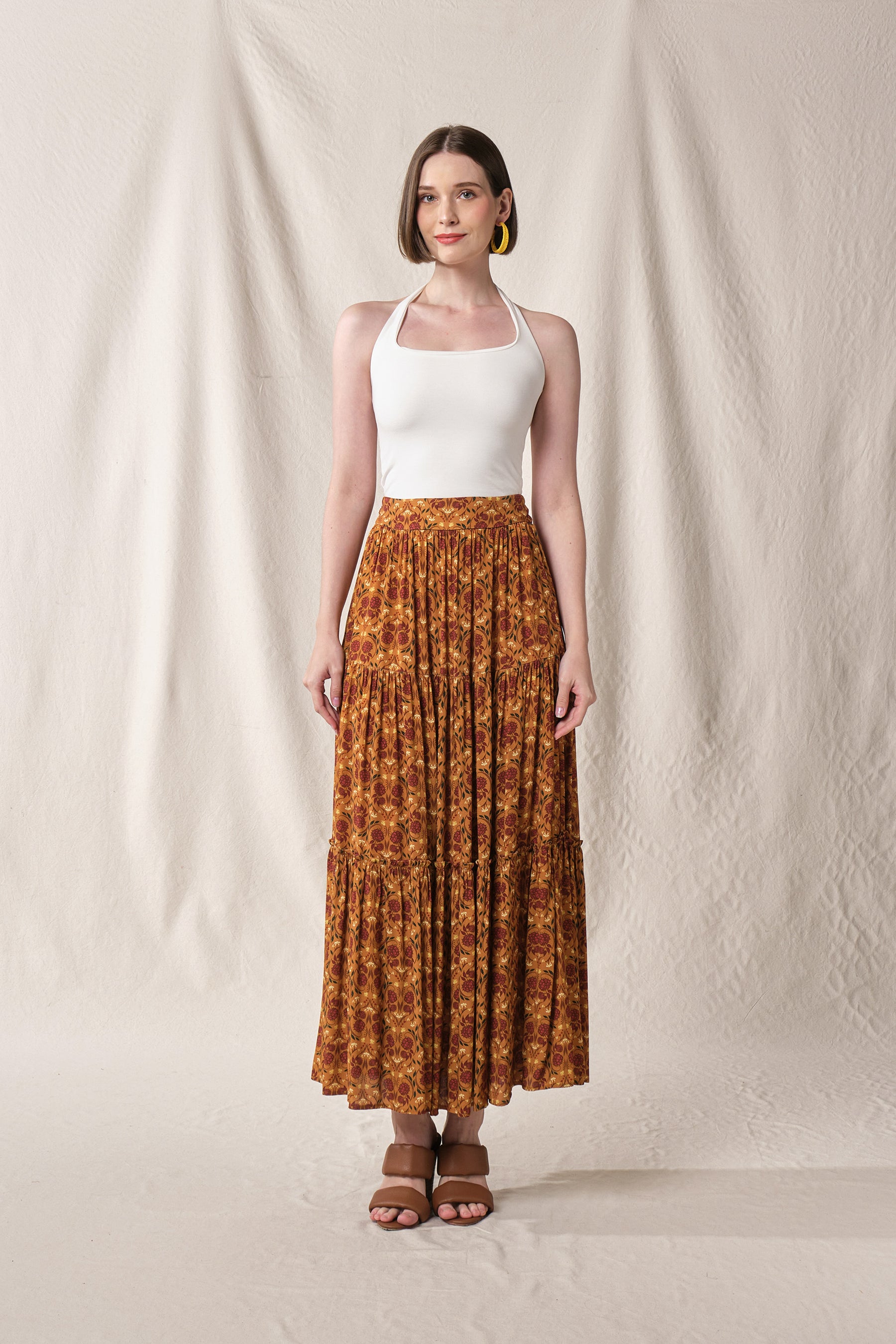 WINNIE Skirt in Bronze Rosea