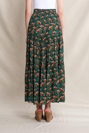 WINNIE Skirt in Emerald Cassia