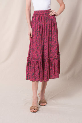 YUNA Skirt in Pink Serunai