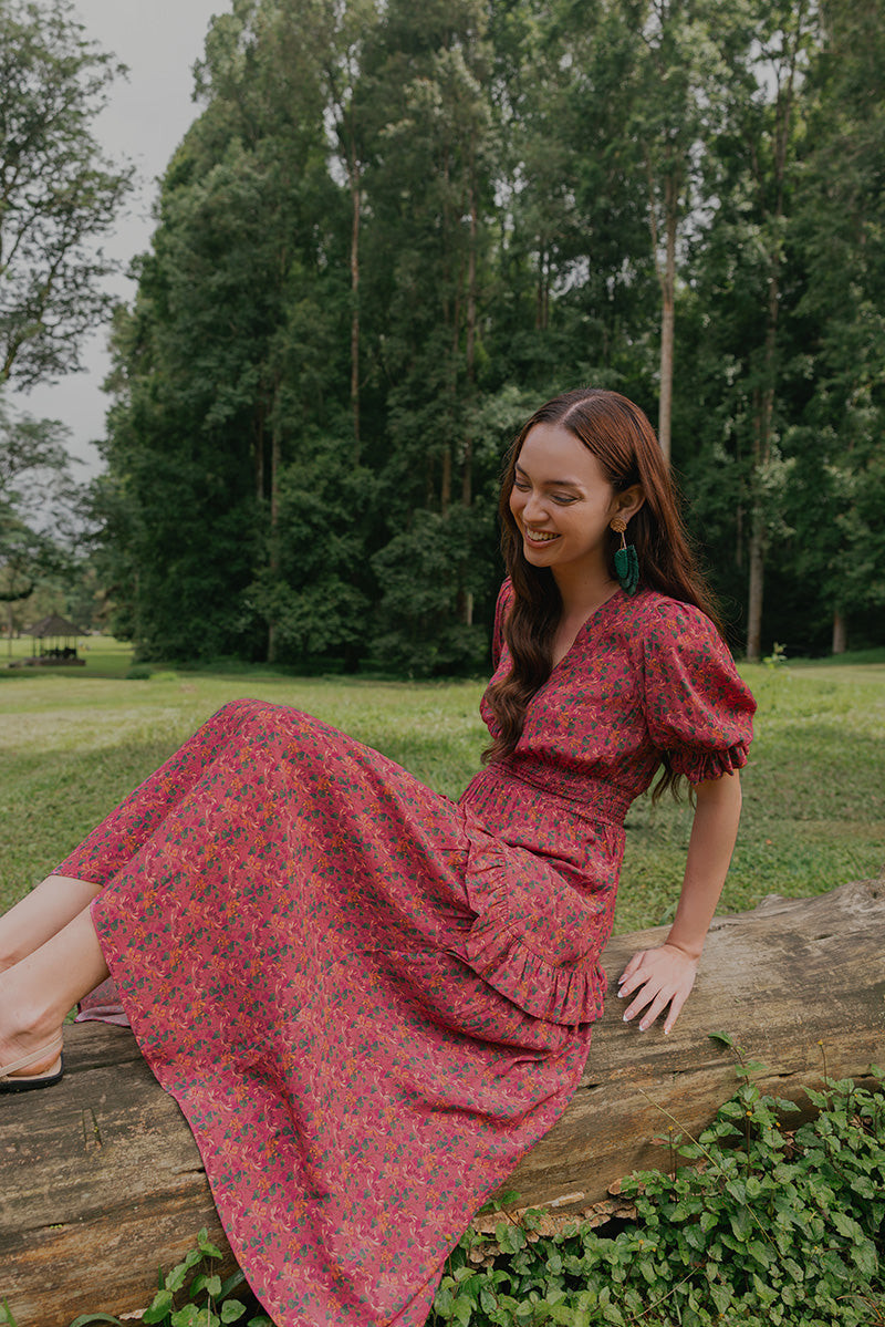 KIMY Dress in Pink Serunai