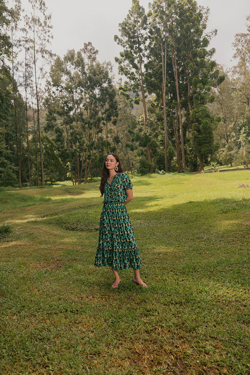 FERE Top in Blue Bagu