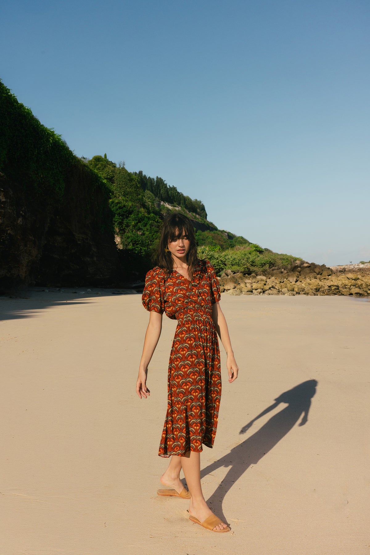 BRIE Dress in Red Tatiala