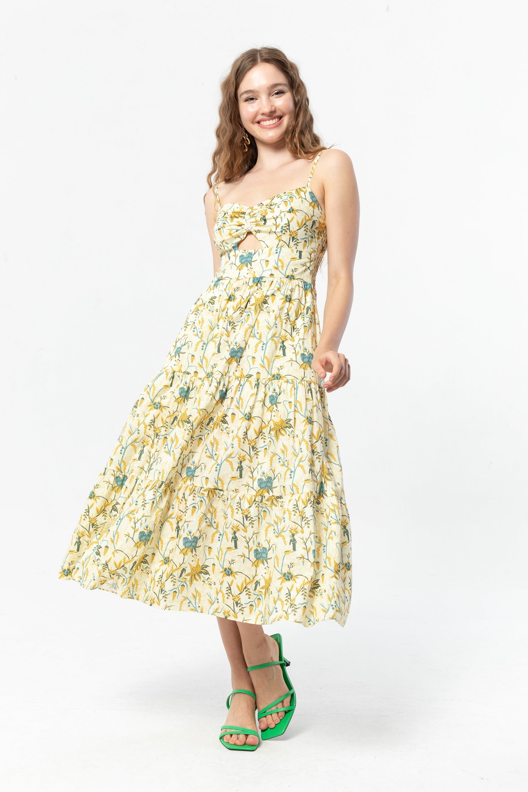 ESME Dress in Yellow Spices